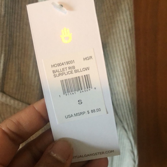 NWT Spiritual Gangster ballerina top - Picture 3 of 4